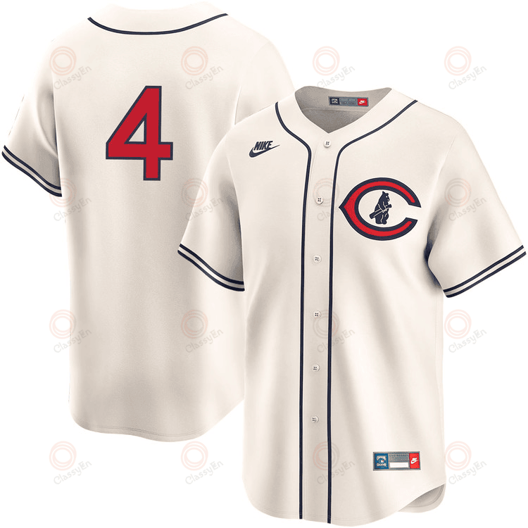 Alexander Canario Chicago Cubs 2024-2025 Field of Dreams Limited Cream Jersey