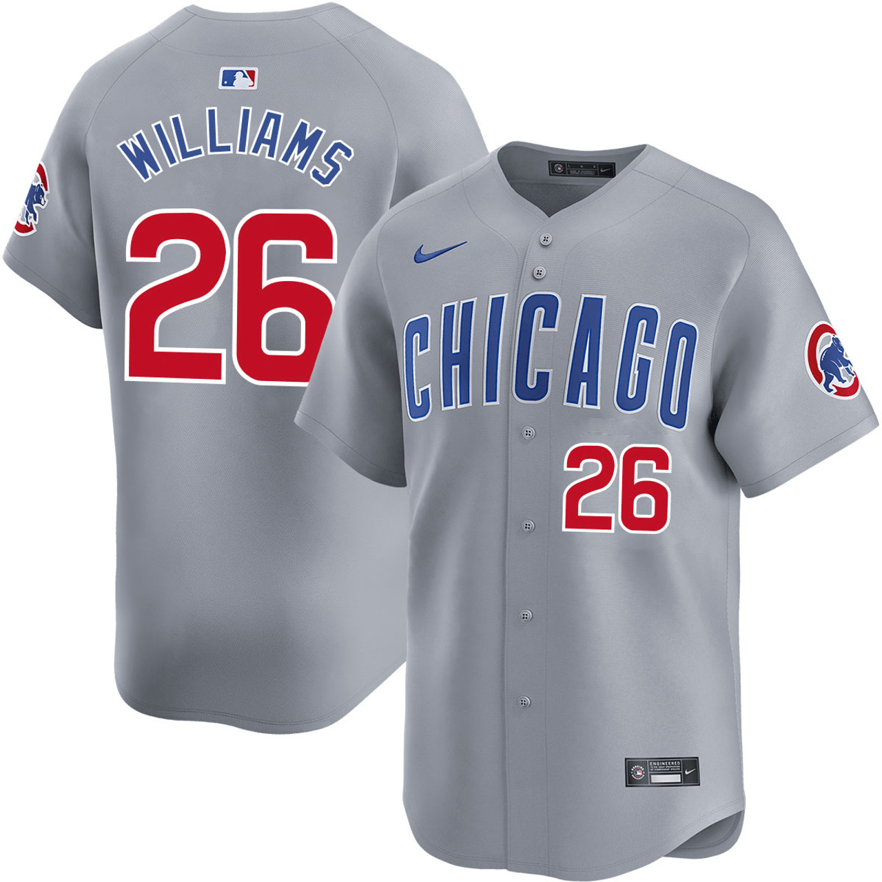 Billy Williams Chicago Cubs 2024-2025 Road Limited Gray Jersey