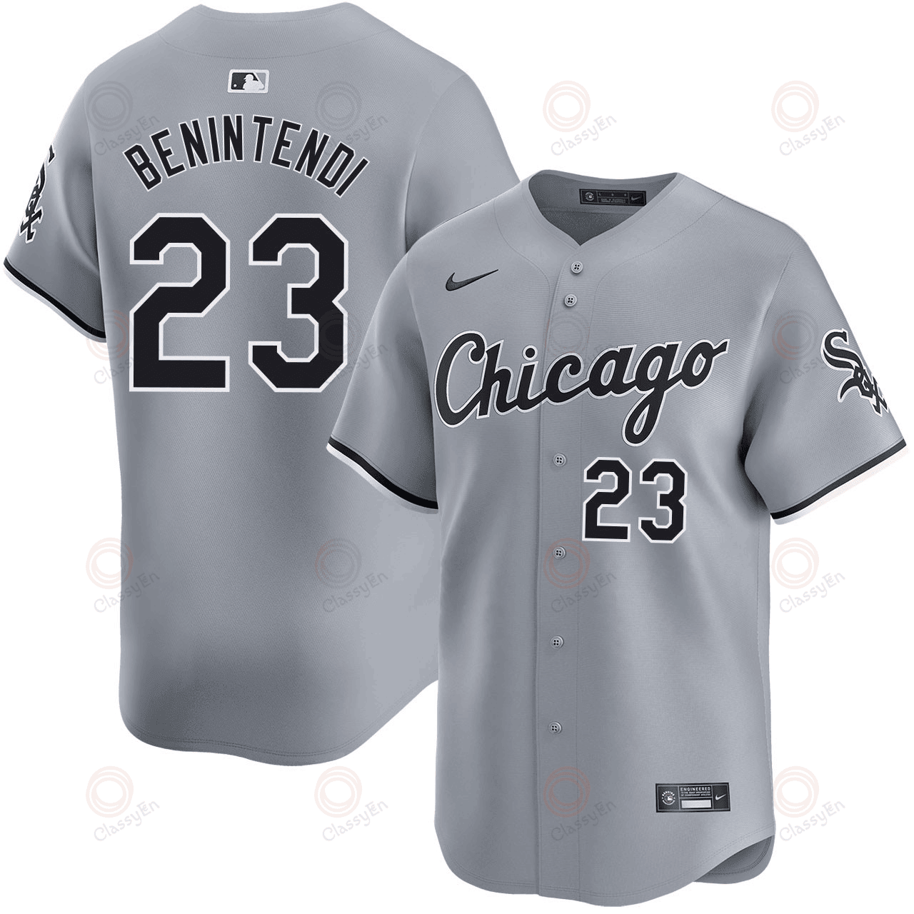 Andrew Benintendi Chicago White Sox 2024-2025 Road Limited Gray Jersey