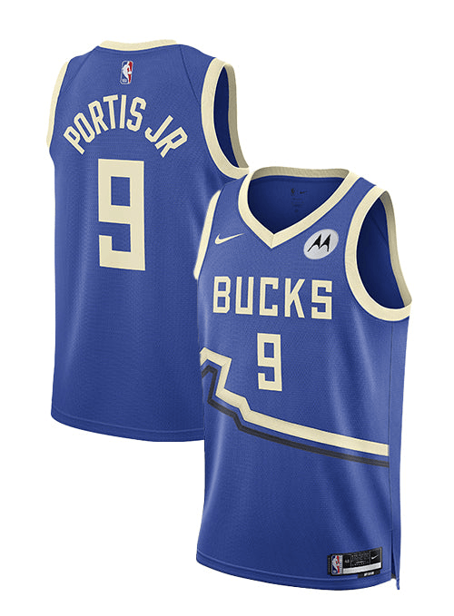 Bobby Portis Jr Milwaukee Bucks 2024-25 City Edition Swingman Jersey
