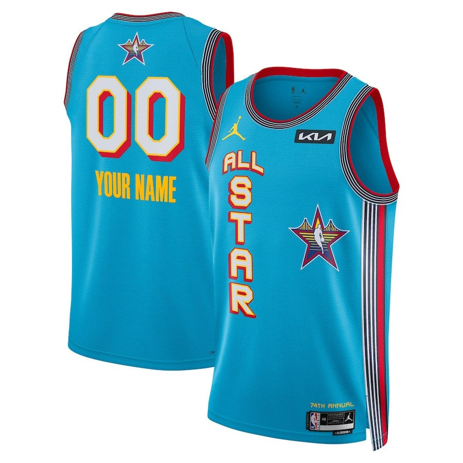 2025 NBA All-Star Game Swingman Pick-A-Player Light Blue Jersey