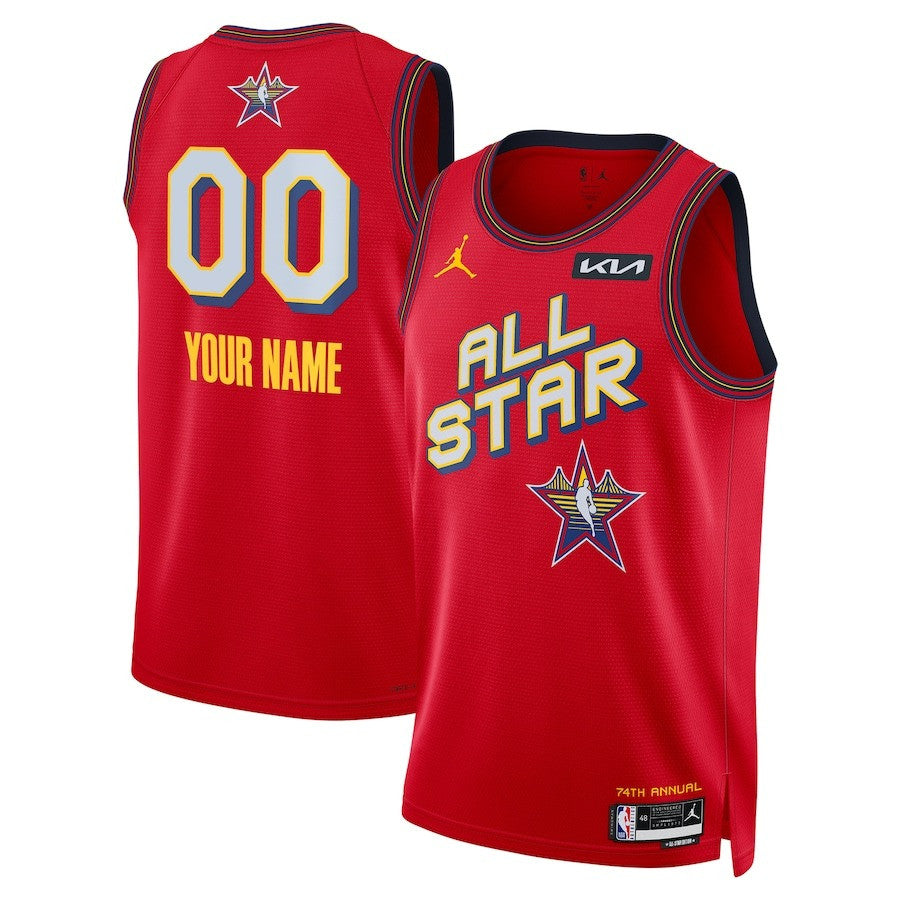 2025 NBA All-Star Game Swingman Pick-A-Player Red Jersey