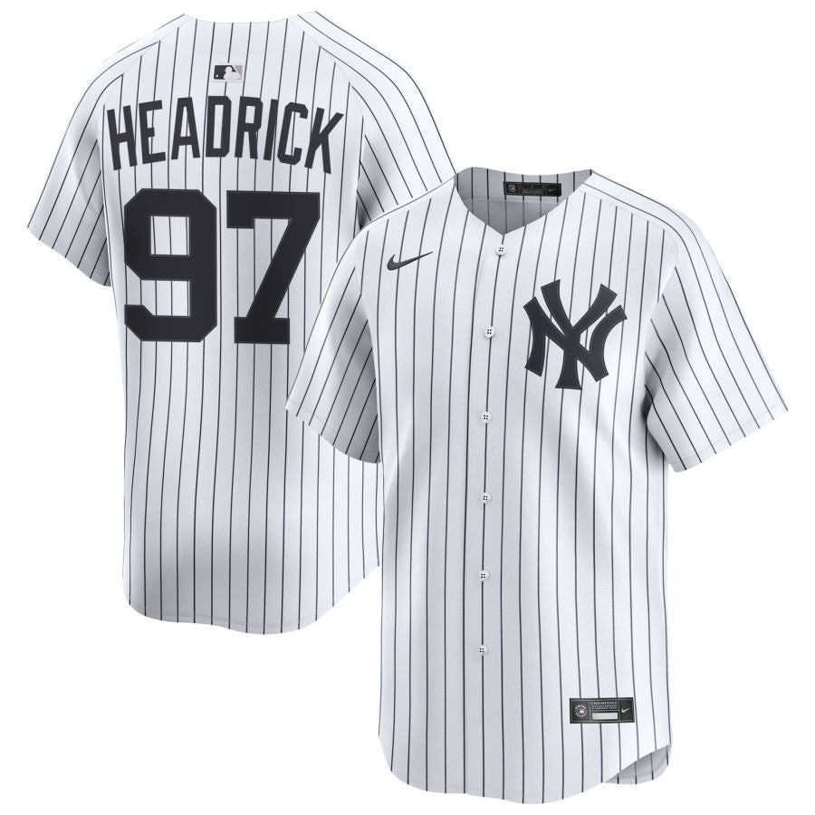 Brent Headrick New York Yankees 2025 Home Limited Player Jersey - White