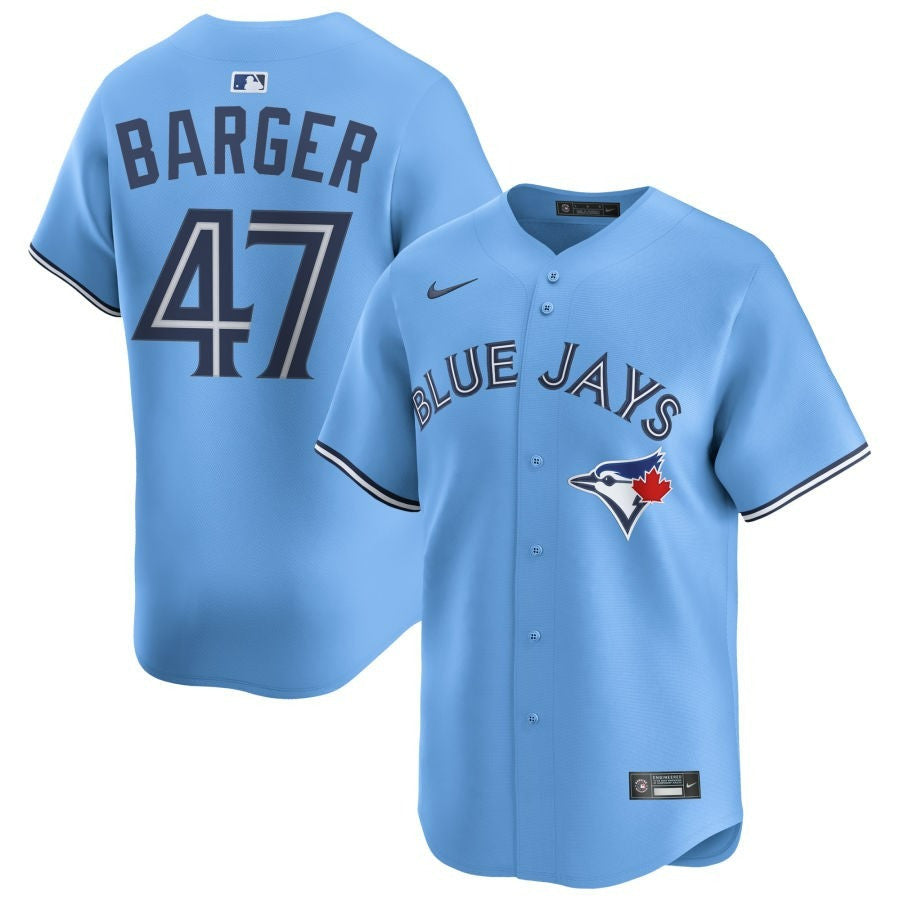Addison Barger Toronto Blue Jays 2025 Alternate Limited Jersey - Light Blue