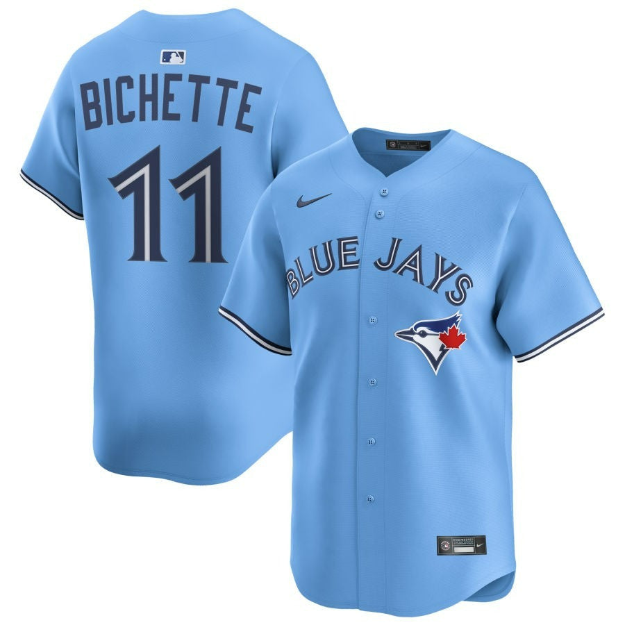 Bo Bichette Toronto Blue Jays 2025 Alternate Limited Jersey - Light Blue