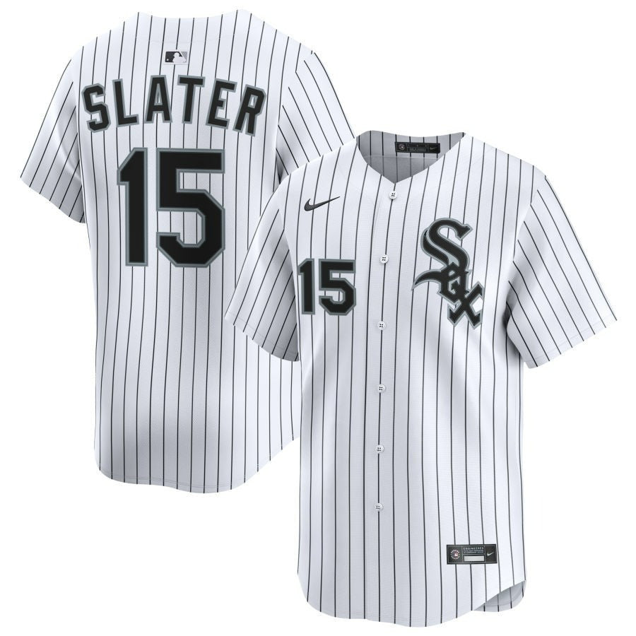 Austin Slater Chicago White Sox 2025 Home Limited Jersey - White