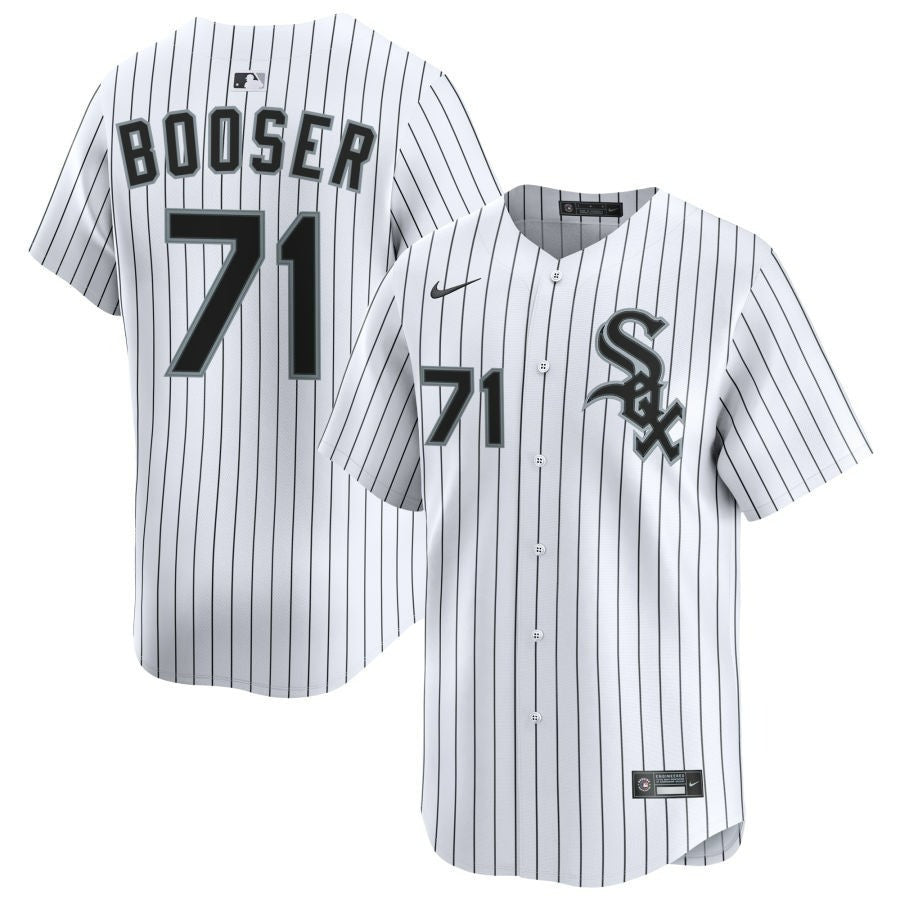 Cam Booser Chicago White Sox 2025 Home Limited Jersey - White