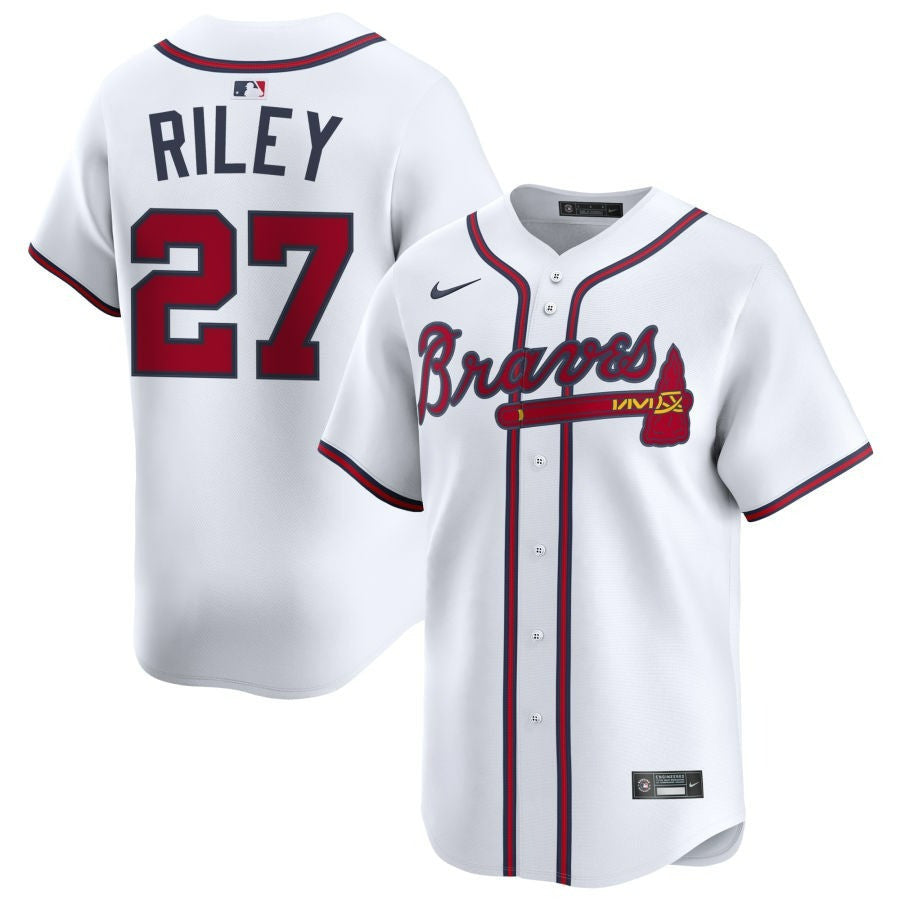 Austin Riley Atlanta Braves 2025 Home Limited Jersey - White