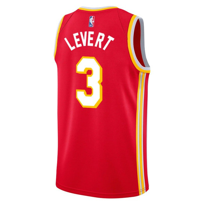 Caris LeVert Atlanta Hawks 2025 Icon Edition Swingman Jersey - Red