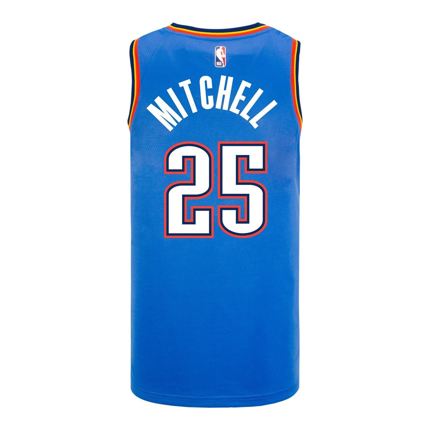 Ajay Mitchell Oklahoma City Thunder 2025 Icon Swingman Jersey - Blue