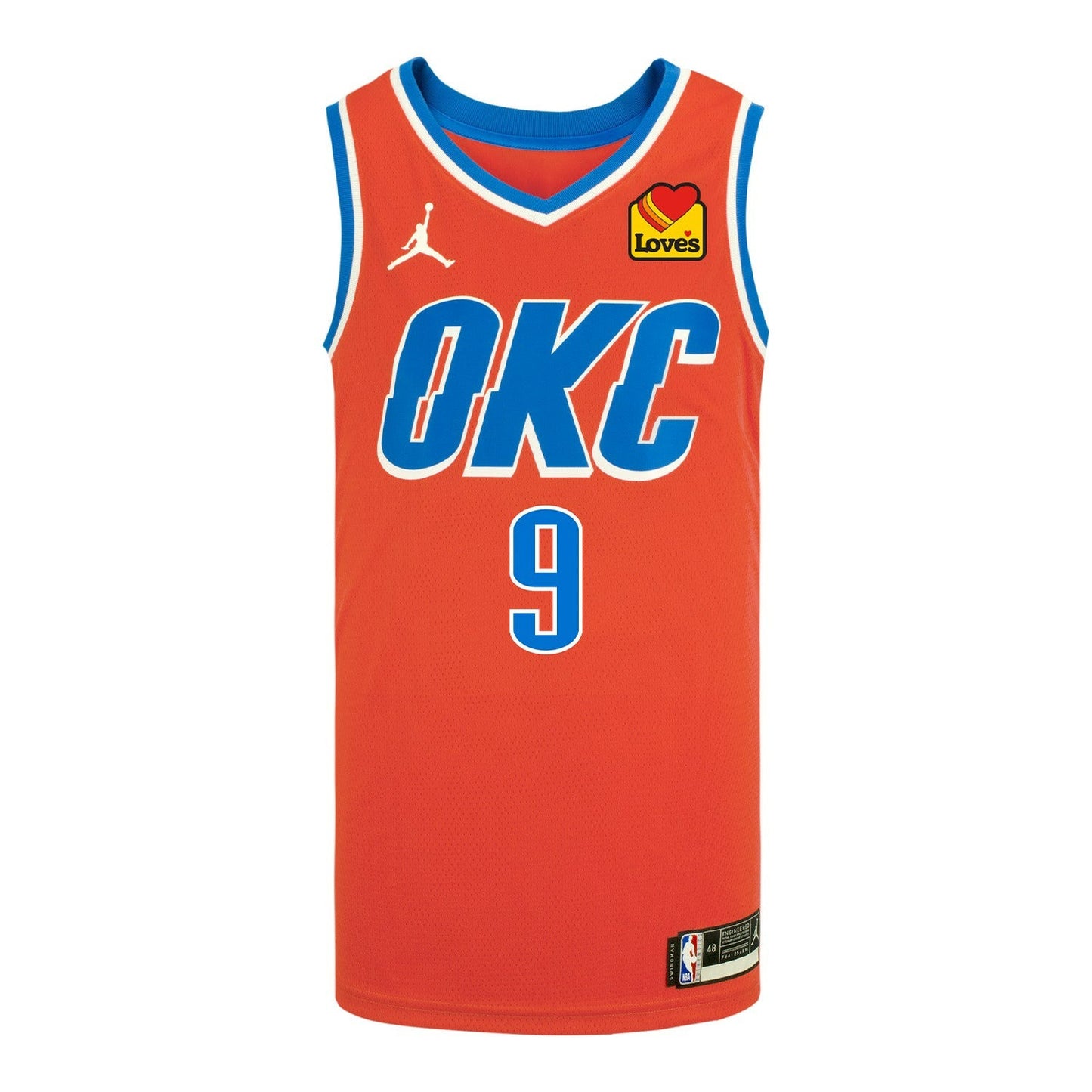 Alex Caruso Oklahoma City Thunder 2025 Statement Swingman Jersey - Orange