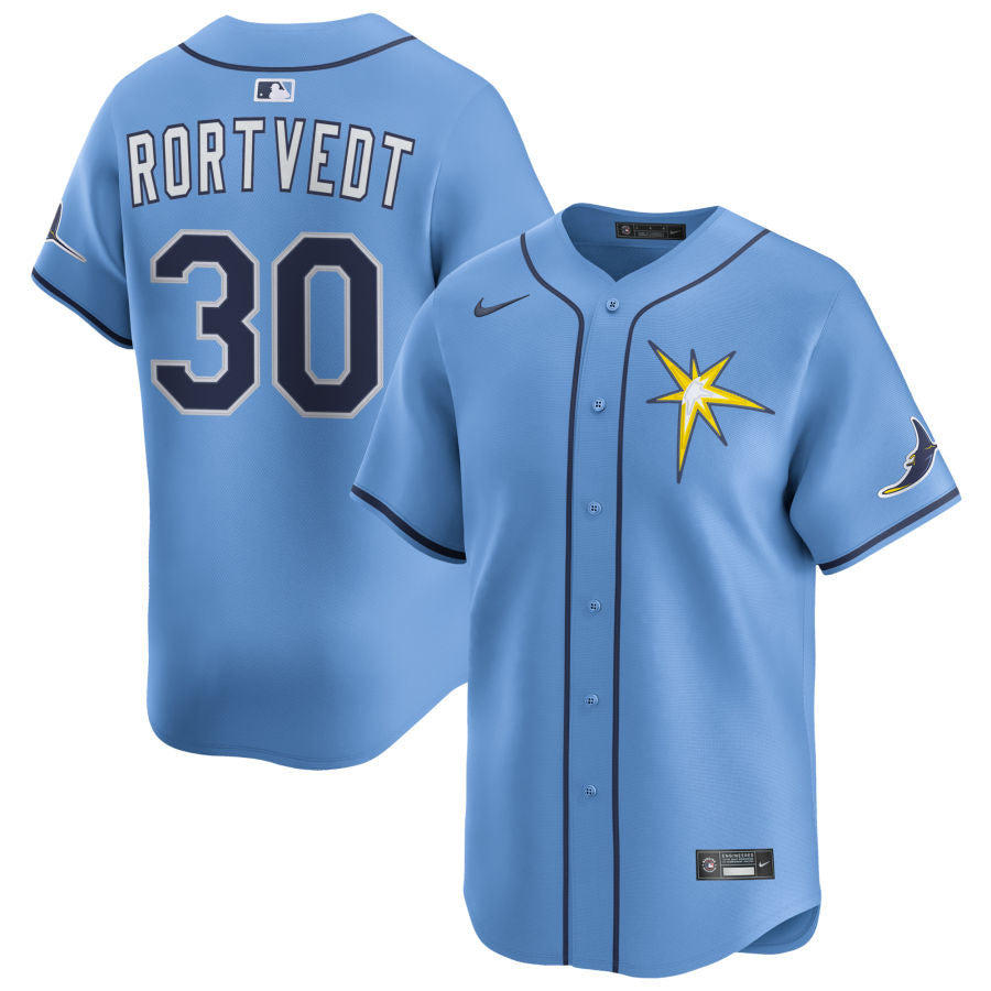 Ben Rortvedt Tampa Bay Rays 2025 Alternate Limited Jersey - Light Blue
