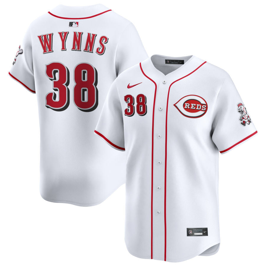 Austin Wynns Cincinnati Reds 2025 Home Limited Jersey - White