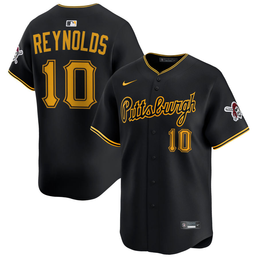 Bryan Reynolds Pittsburgh Pirates 2025 Alternate Limited Jersey - Black