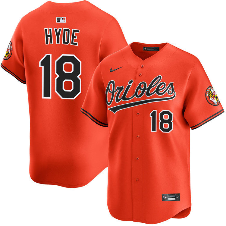 Brandon Hyde Baltimore Orioles 2025 Alternate Limited Jersey - Orange