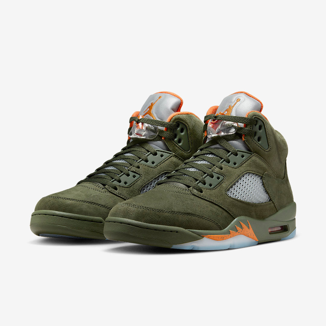 Men's Air Jordan 5 Olive Shoes