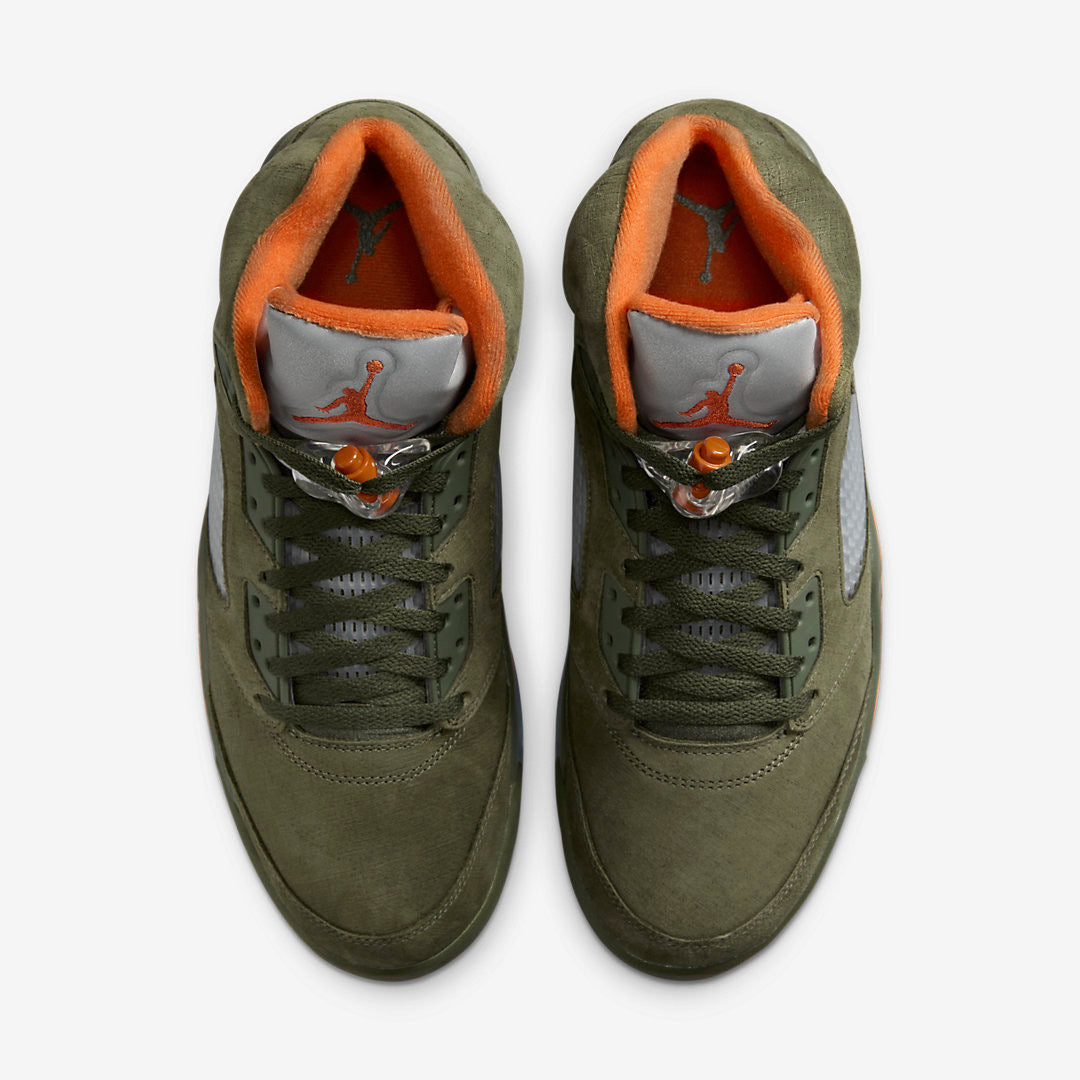 Men's Air Jordan 5 Olive Shoes