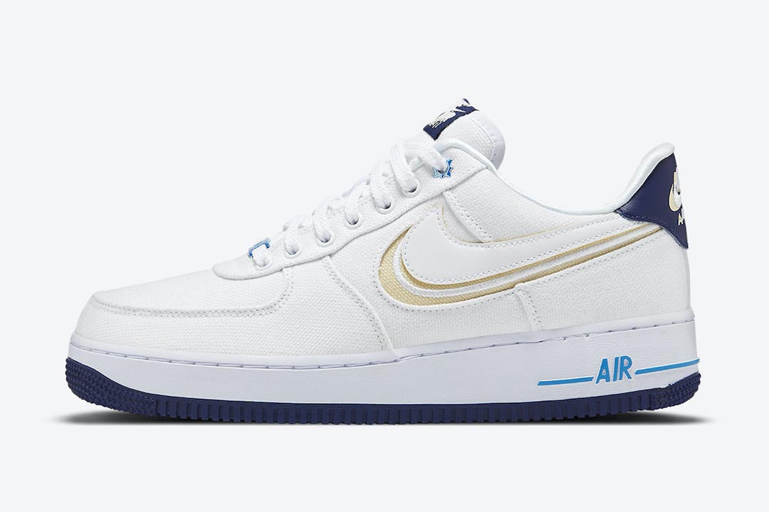 Men's Nike Air Force 1 Low 'White Canvas' Shoes