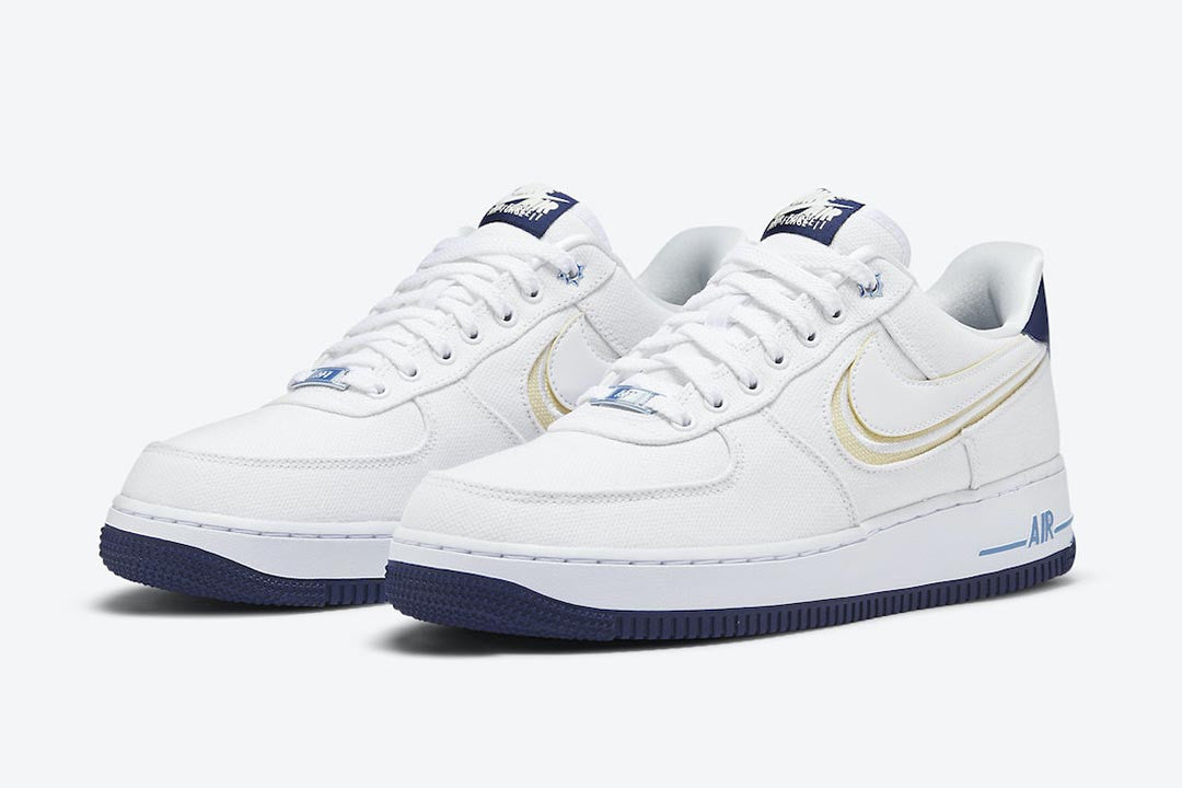 Men's Nike Air Force 1 Low 'White Canvas' Shoes