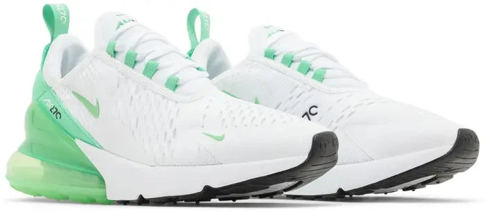 Men's Nike Air Force 270 'White Green Shock' Shoes