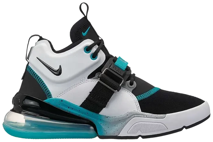 Men's Nike Air Force 270 'White Teal' Shoes
