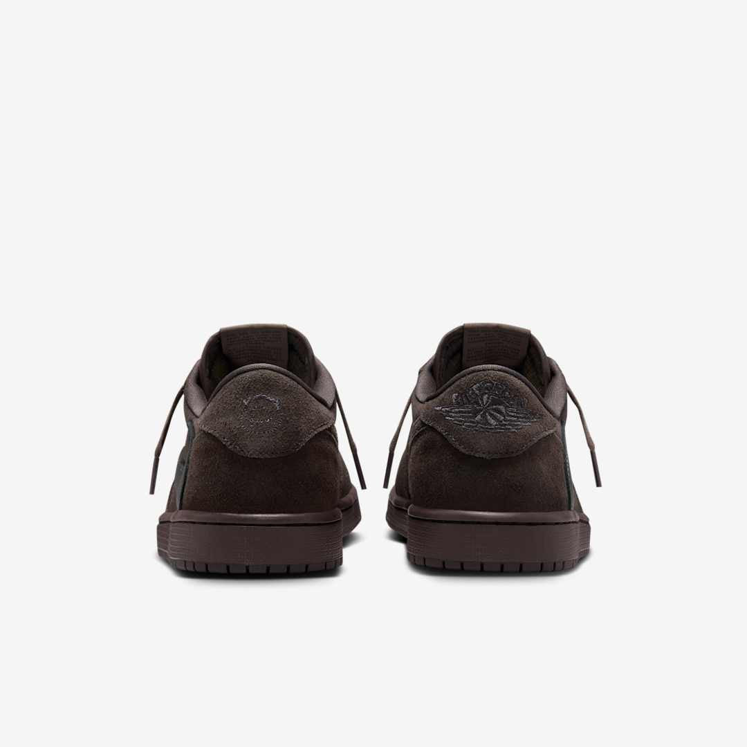 Men's Travis Scott x Air Jordan 1 Low 'Velvet Brown' Shoes