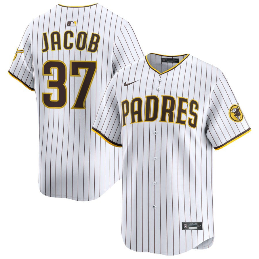 Alek Jacob San Diego Padres 2025 Home Limited Jersey - White