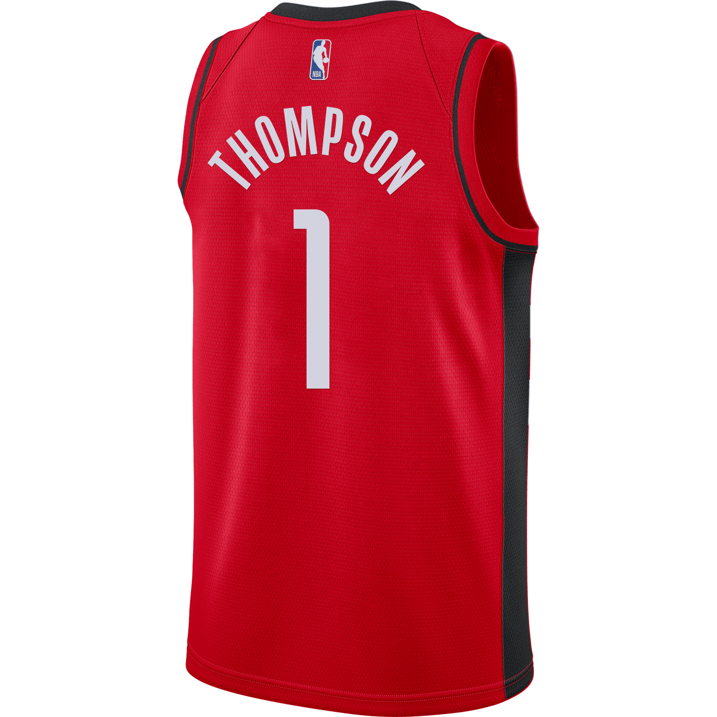 Amen Thompson Houston Rockets 2025 Icon Edition Swingman Jersey - Red