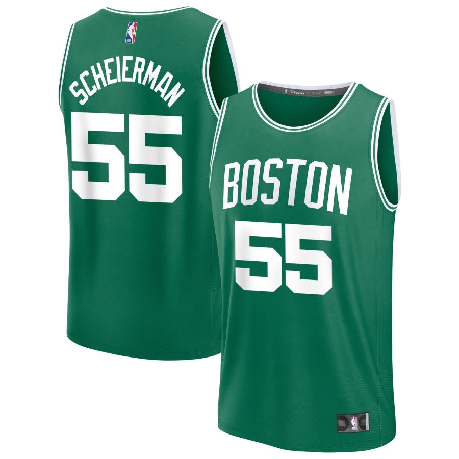 Baylor Scheierman Boston Celtics 2025 Icon Edition Fast Break Jersey - Kelly Green
