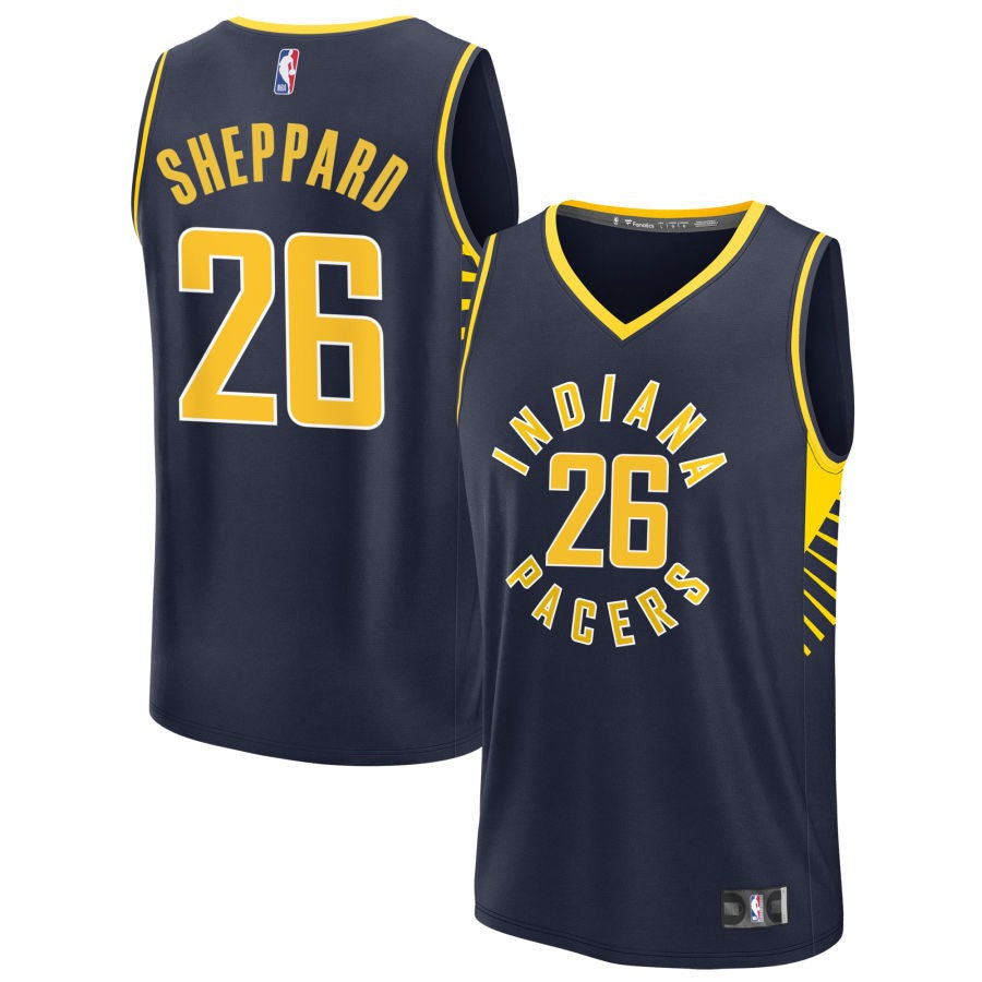 Ben Sheppard Indiana Pacers 2025 Icon Edition Fast Break Jersey - Navy