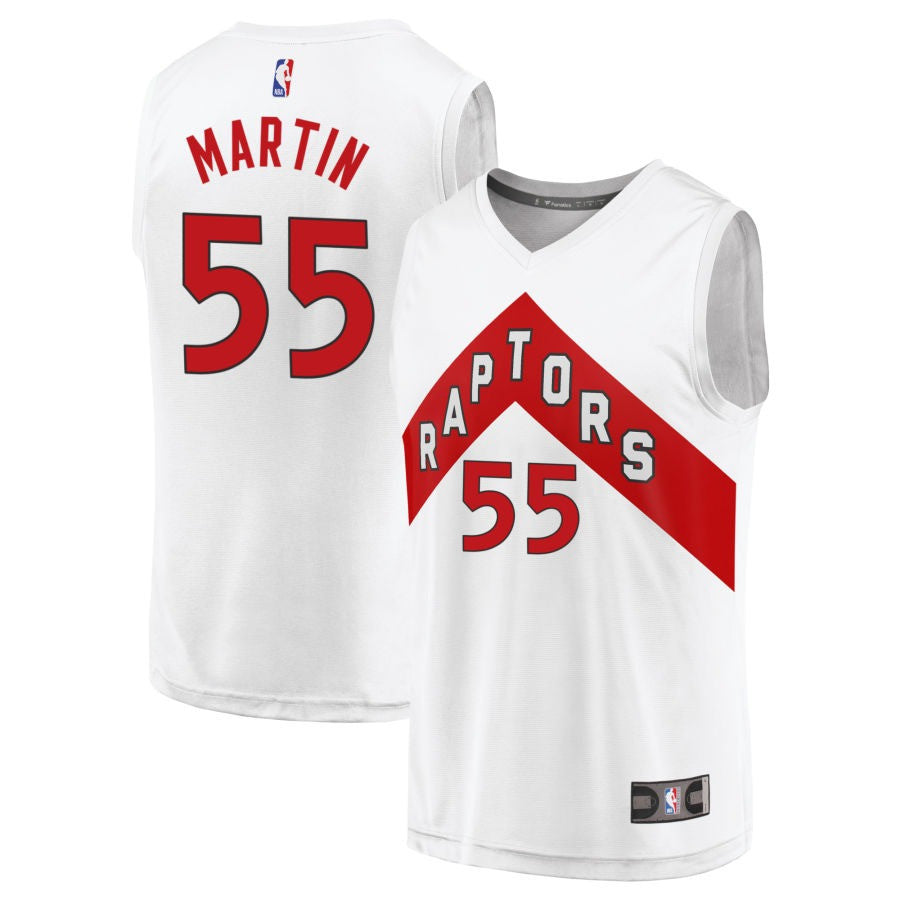 Alijah Martin Toronto Raptors 2025 Association Edition Fast Break Jersey - White