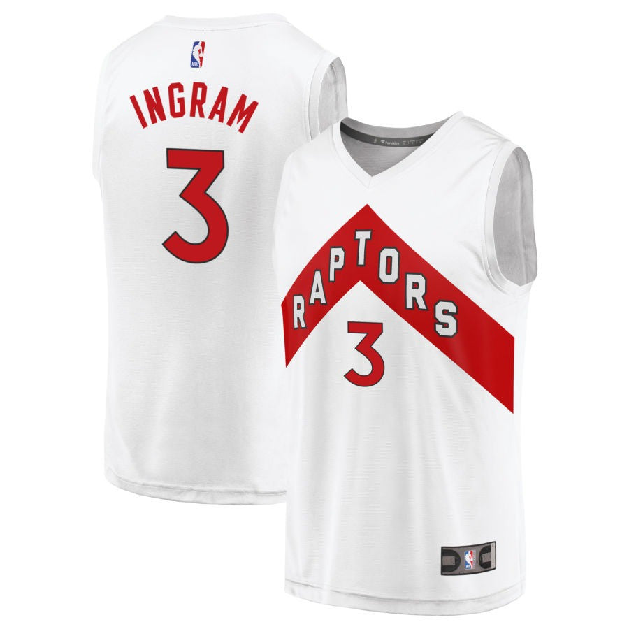 Brandon Ingram Toronto Raptors 2025 Association Edition Fast Break Jersey - White