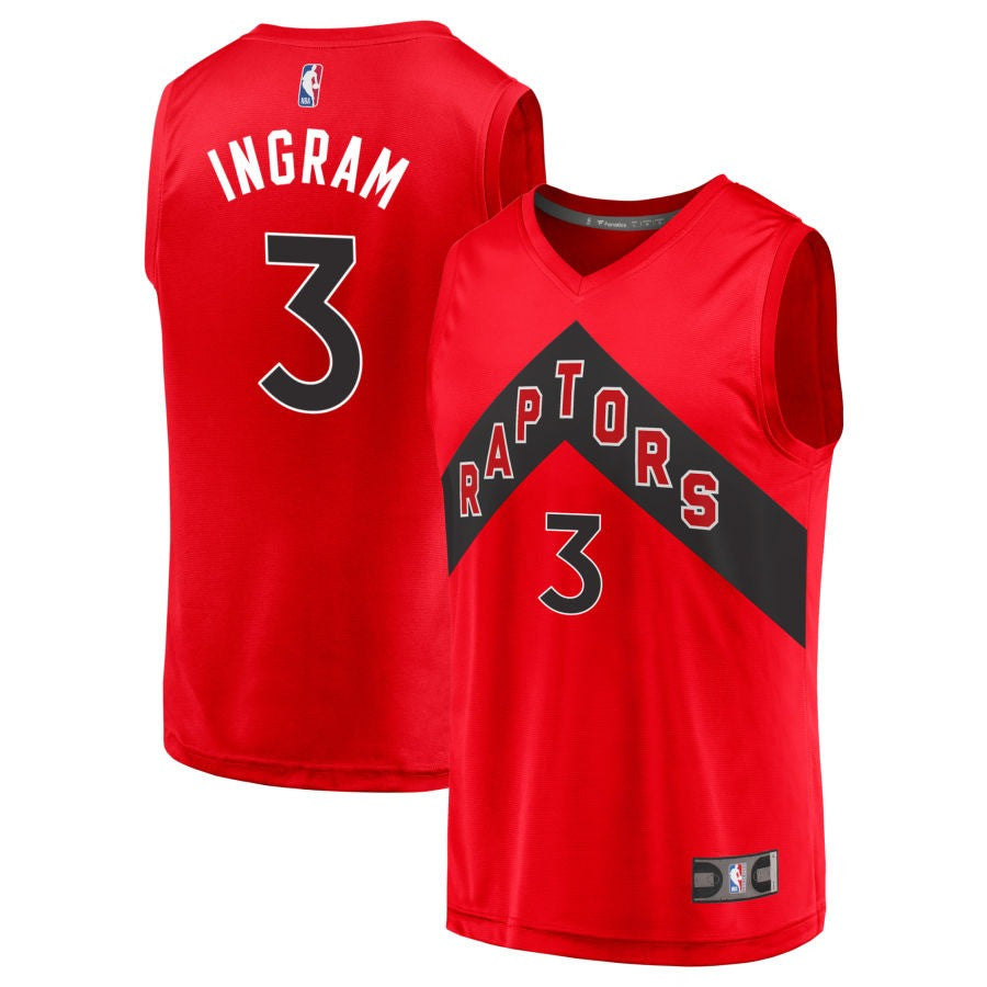 Brandon Ingram Toronto Raptors 2025 Icon Edition Fast Break Jersey - Red