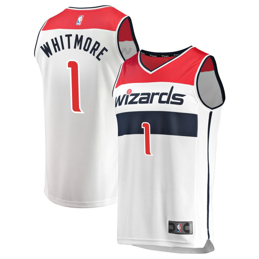 Cam Whitmore Washington Wizards 2025 Association Edition Fast Break Jersey - White