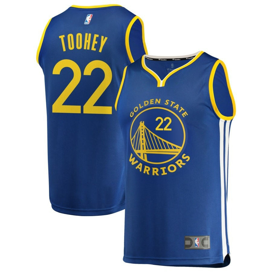 Alex Toohey Golden State Warriors 2025 Icon Edition Fast Break Jersey - Royal