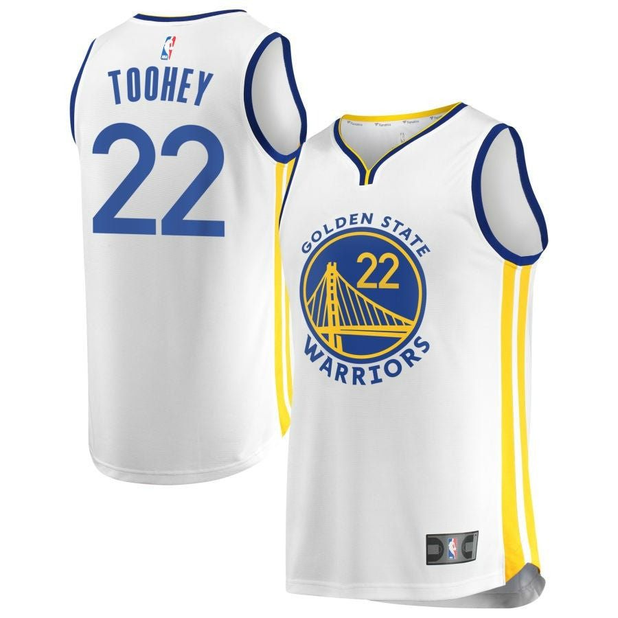 Alex Toohey Golden State Warriors 2025 Association Edition Fast Break Jersey - White