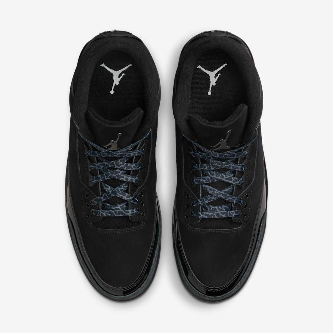 Men's Air Jordan 3 Black Cat Shoes