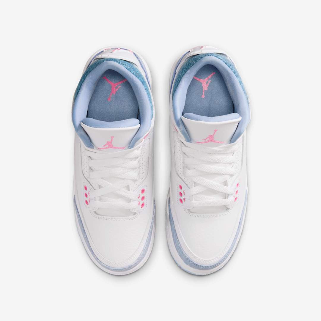 Men's Levi’s x Air Jordan 3 Retro SP “Denim Pink Glow” Shoes