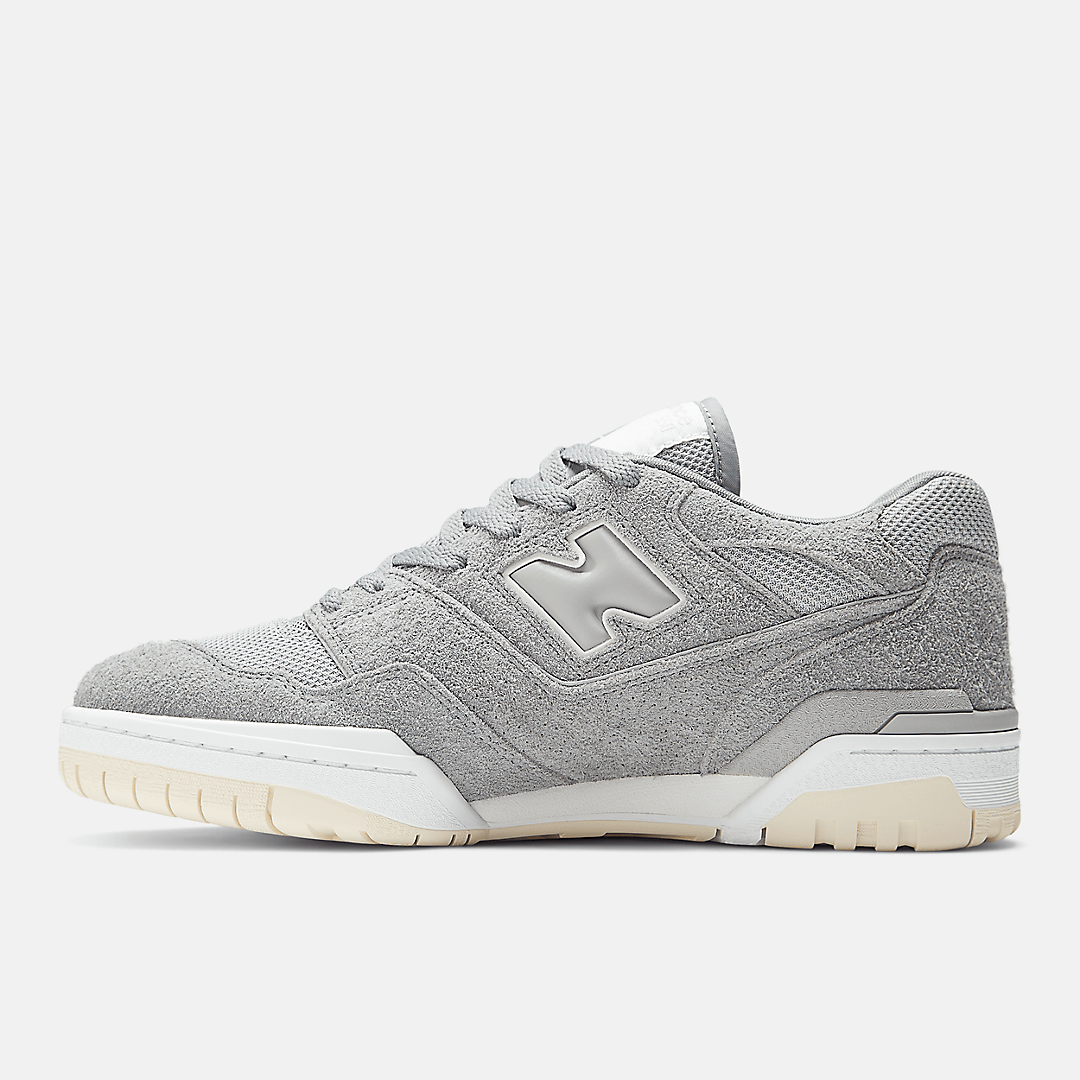 Men's New Balance 550 Grey Suede Shoes