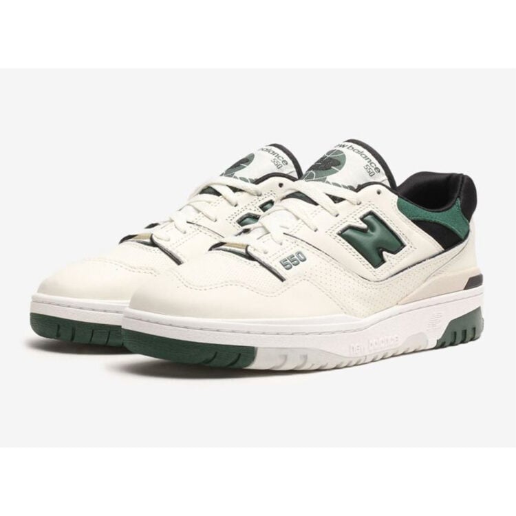 Men's New Balance 550 Pine Green Shoes