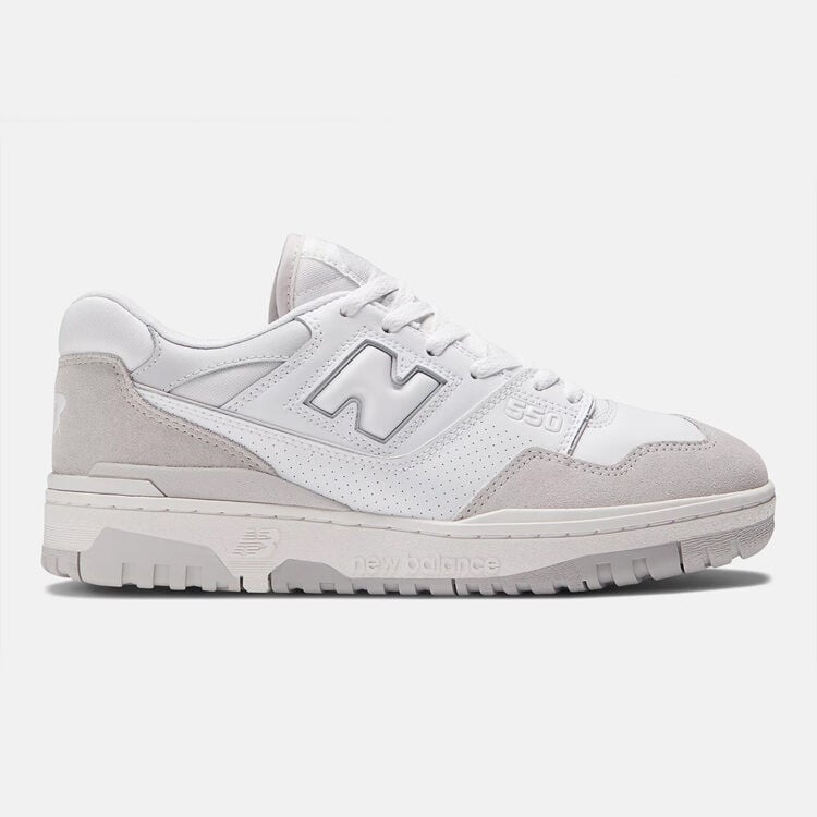 Men's New Balance 550 Pure Platinum Shoes