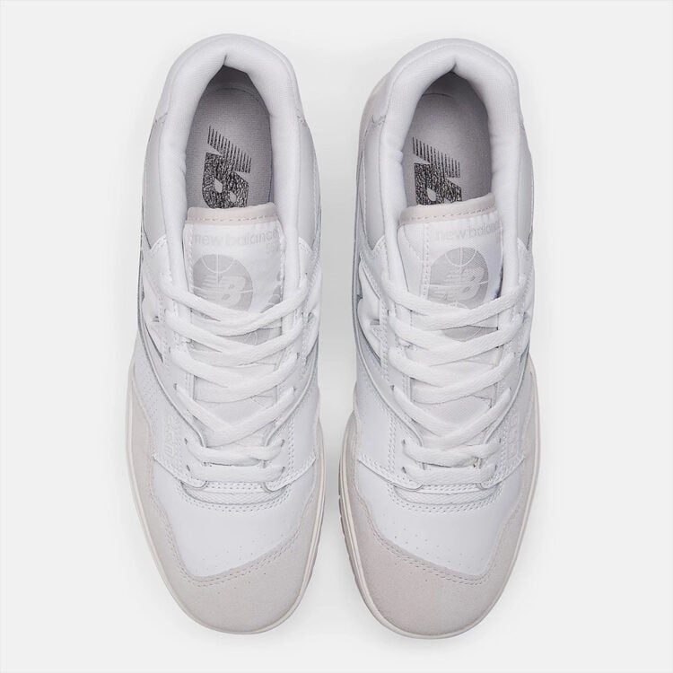 Men's New Balance 550 Pure Platinum Shoes