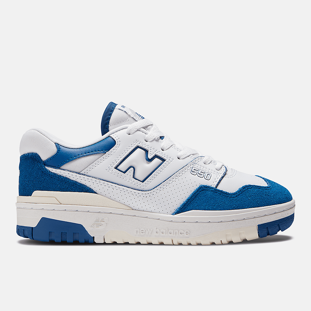 Men's New Balance 550 Royal Toe Shoes