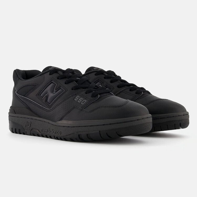Men's New Balance 550 Triple Black Shoes