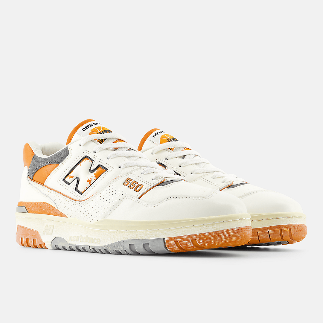 Men's New Balance 550 Vintage Orange Shoes