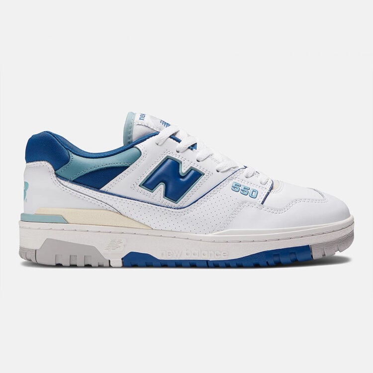 Men's New Balance 550 White Blue Shoes