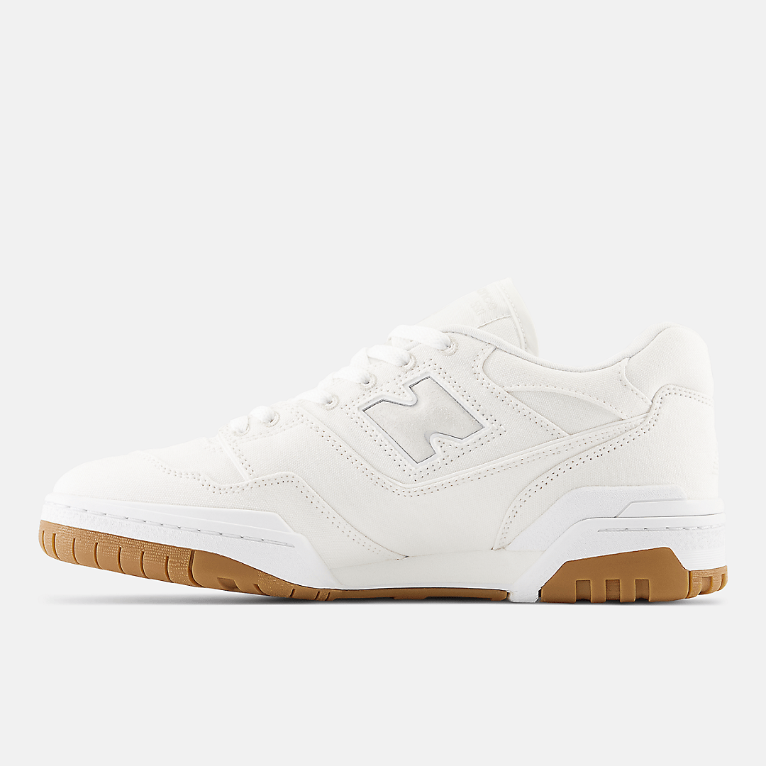 Men's New Balance 550 White Canvas Shoes