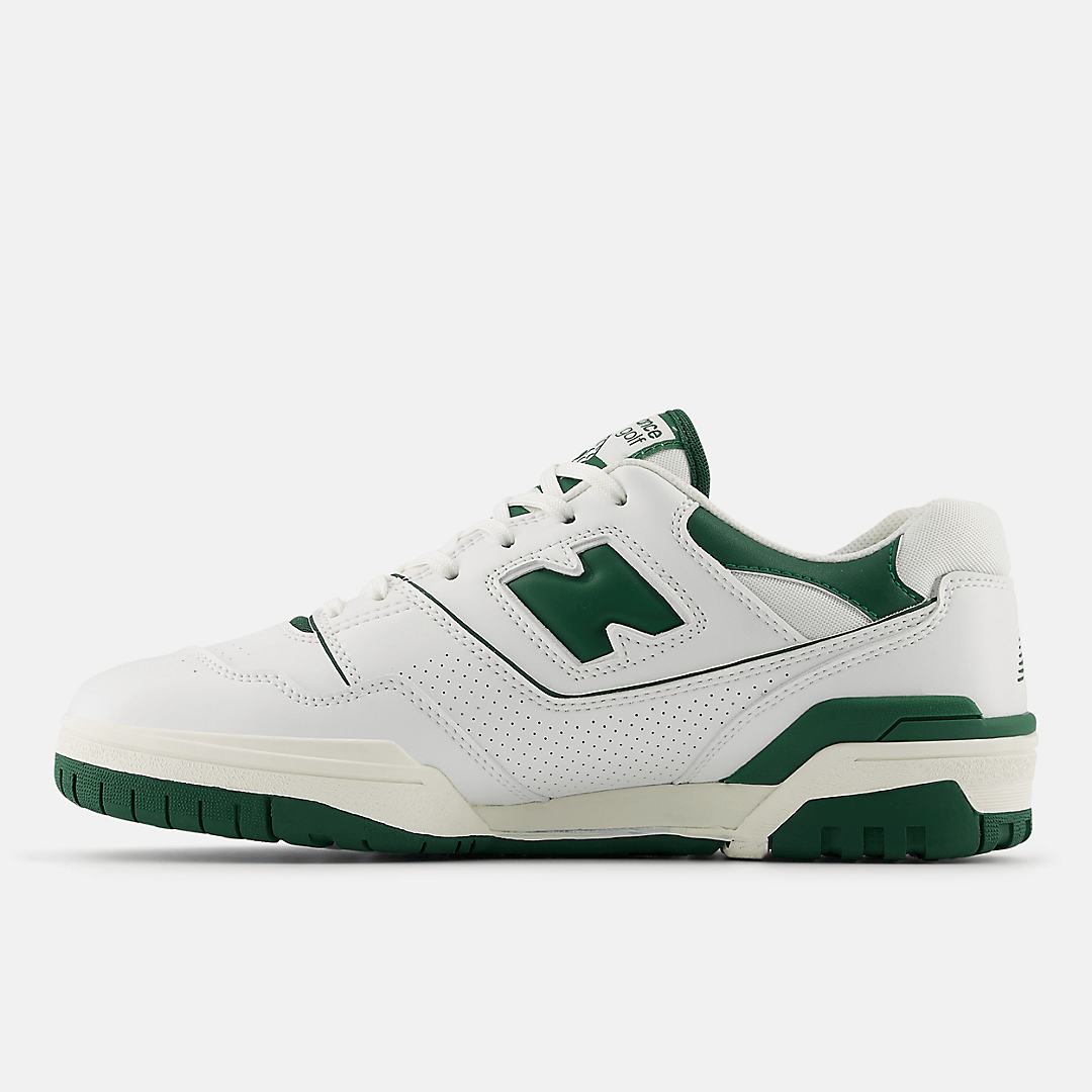 Men's New Balance 550 White Green Shoes