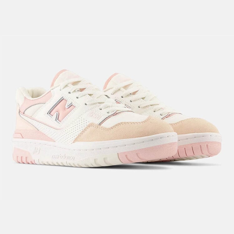 Men's New Balance 550 White Pink Shoes