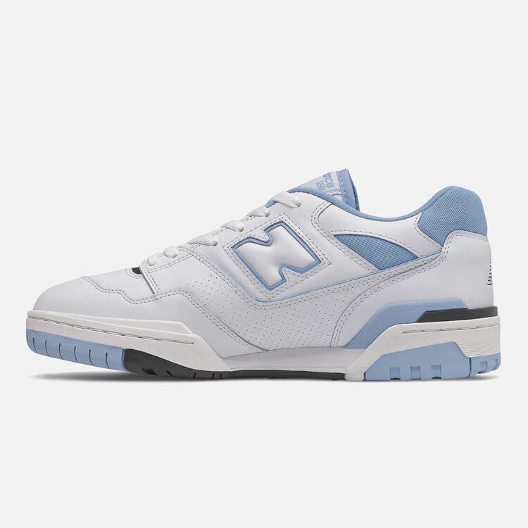 Men's New Balance 550 White Team Carolina Shoes